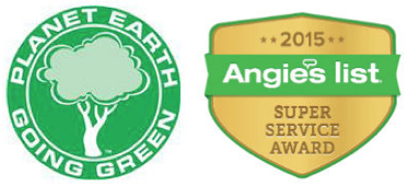 Planet Earth & Angie's List Logos