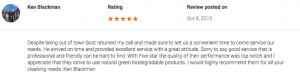 customer feedback