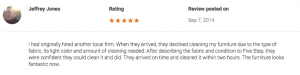 Jones - customer review