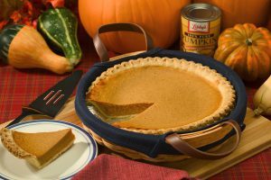 Thanksgiving pumpkin pie