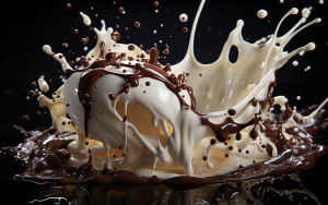 chocolate spill